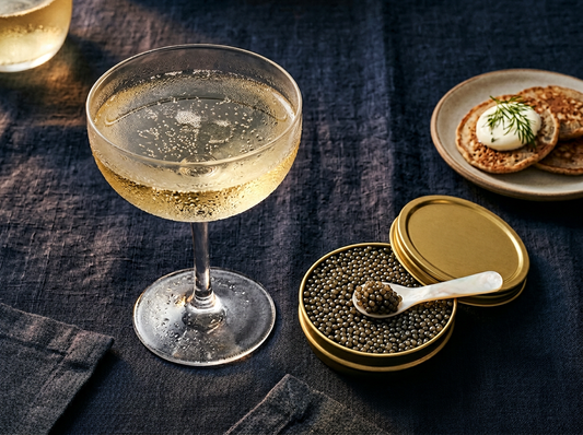 How to Pair Caviar with Champagne, Vodka, and Wine
